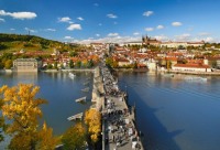 Il Castello di Praga con il borgo di Malá Strana (Parte Piccola) ed il Ponte Carlo,  Libor Sváček, archiv Vydavatelství MCU s.r.o.
