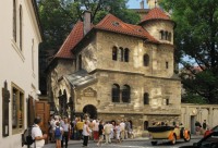 Sala delle cerimonie presso il Cimitero ebraico,  Libor Sváček, archiv Vydavatelství MCU s.r.o.