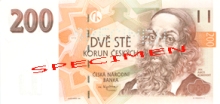 200 Kč - Jan Amos Komenský (1592-1670) Myslitel, pedagog, teolog, spisovatel, historik. Roku 1628 musel emigrovat ze země., foto: Česká národní banka