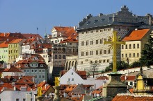 Jižní část Hradčan s Lobkovickým palácem, foto: Libor Sváček, archiv Vydavatelství MCU s.r.o.
