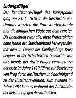Ludwigsfl gel Der Renaissance Fl gel des K nigspalais ging am 23. 5. 1618 in die Geschichte ein. Damals st rzten die ...