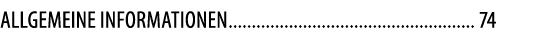 Allgemeine Informationen 74