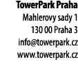 TowerPark Praha Mahlerovy sady 1 130 00 Praha 3 info@towerpark.cz www.towerpark.cz