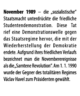  November 1989 – die „sozialistische“ Staatsmacht unterdr ckte die friedliche Studentendemonstration. Diese Tat rief ...