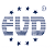 Logo s n pisem CVD tvo en m vodorovn mi arami obklopen  kruhem z osmi hv zd a registrovanou ochrannou zn mkou.  Popis generovan  AI