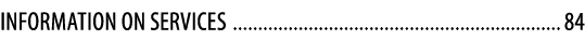 Information on Services 84