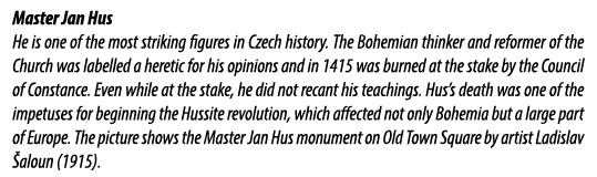 Master Jan Hus He is one of the most striking figures in Czech history. The Bohemian thinker and reformer of the Chur...