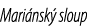 Mari nsk sloup