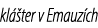 kl ter v Emauz ch