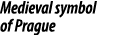 Medieval symbol of Prague