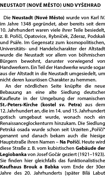 Neustadt (NOV M STO) und VY EHRAD Die Neustadt (Nov  M sto) wurde von Karl IV. im Jahre 1348 gegr ndet, aber bereits...