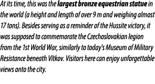 At its time, this was the largest bronze equestrian statue in the world (a height and length of over 9 m and weighing...