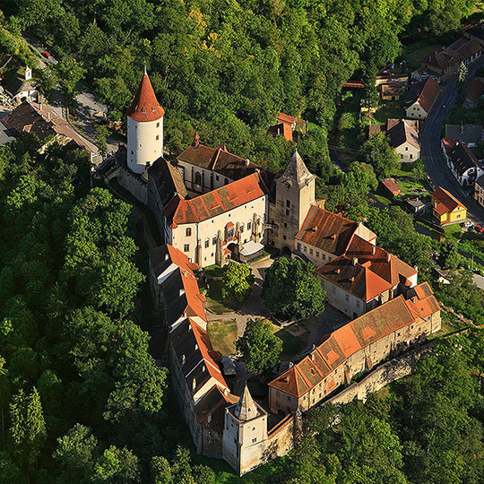 Křivoklát, zdroj: Libor Sváček archiv Vydavatelství MCU